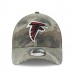 Men's Atlanta Falcons New Era Camo Woodland Trucker Duel 9FORTY Adjustable Snapback Hat 2773780